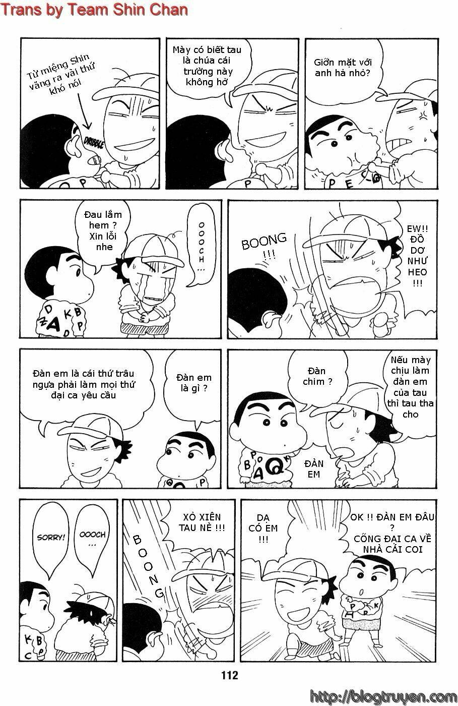 crayon shin-chan cậu bé bút chì chapter 2 110