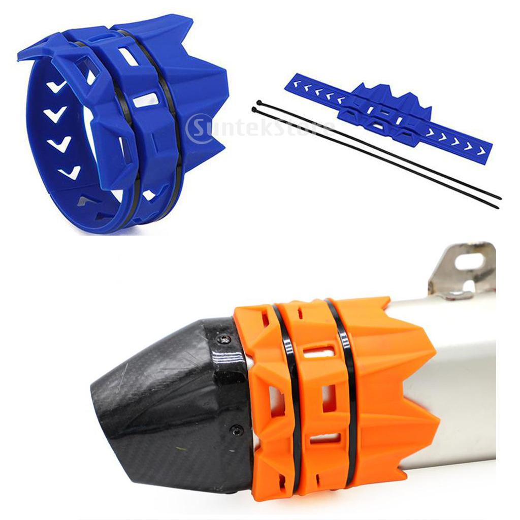 2 Stroke 4 Stroke Motorcycle Exhaust Muffler Protector Guard for Motorcycle