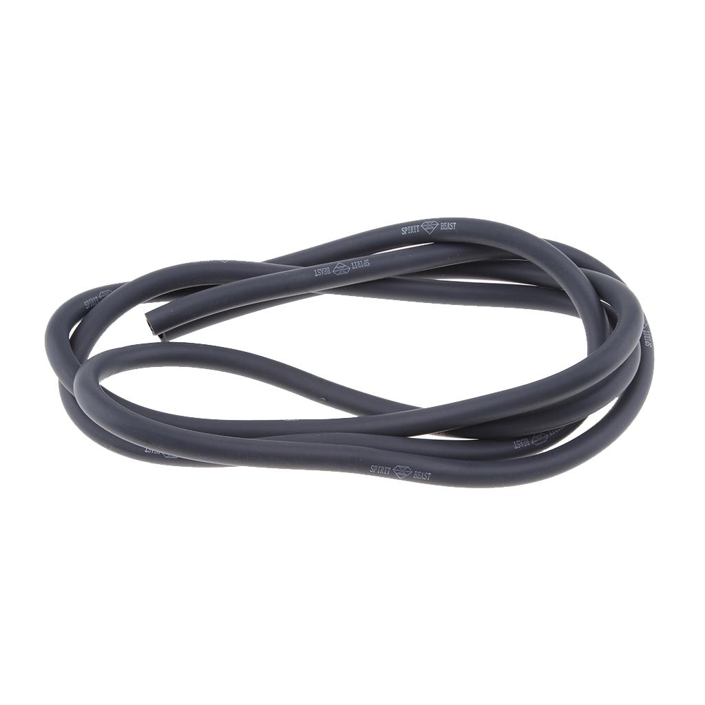 Motorcycle Soft Rubber Fuel Hose for Petrol / Diesel Oil,Line Pipe Tube x 1M