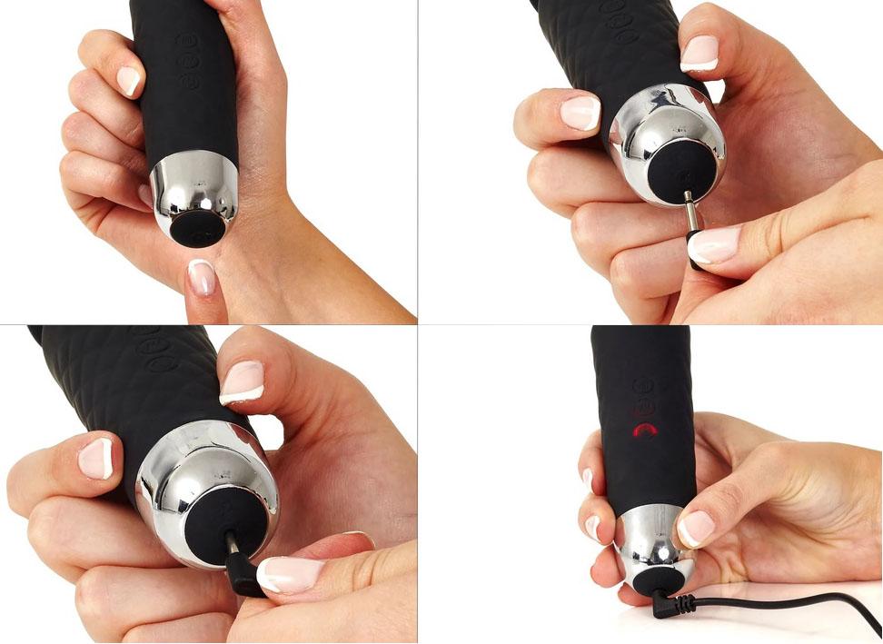 Dây sạc cho máy massage USB đầu kim aux, cho các loại máy massage mặt mắt body toàn thân đầu nhọn (Hàng Chính Hãng)