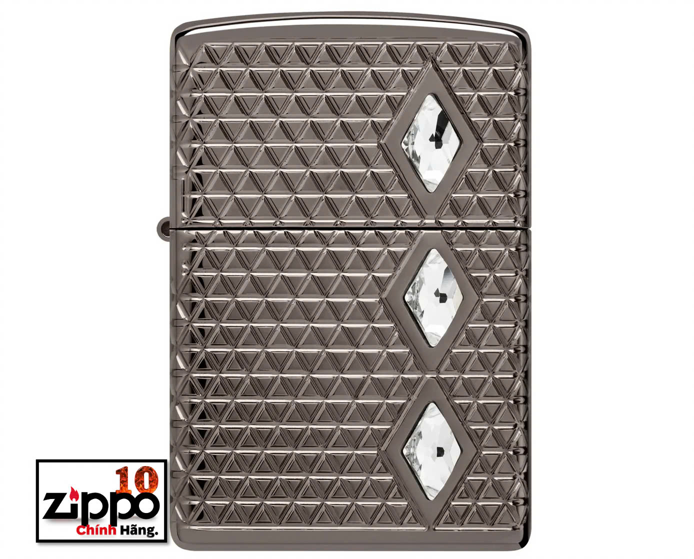 Bật lửa Zippo 46316 Diamond Pattern Design - Chính hãng 100%
