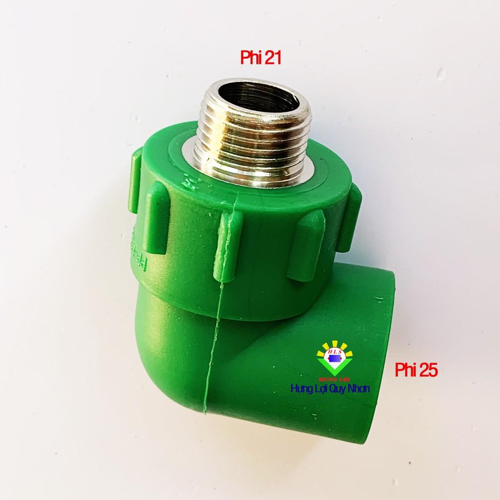 Co ren ngoài (Cút 90° ren ngoài) ống nước nóng PPR phi 25-32 - phụ kiện ống nước nóng, lạnh