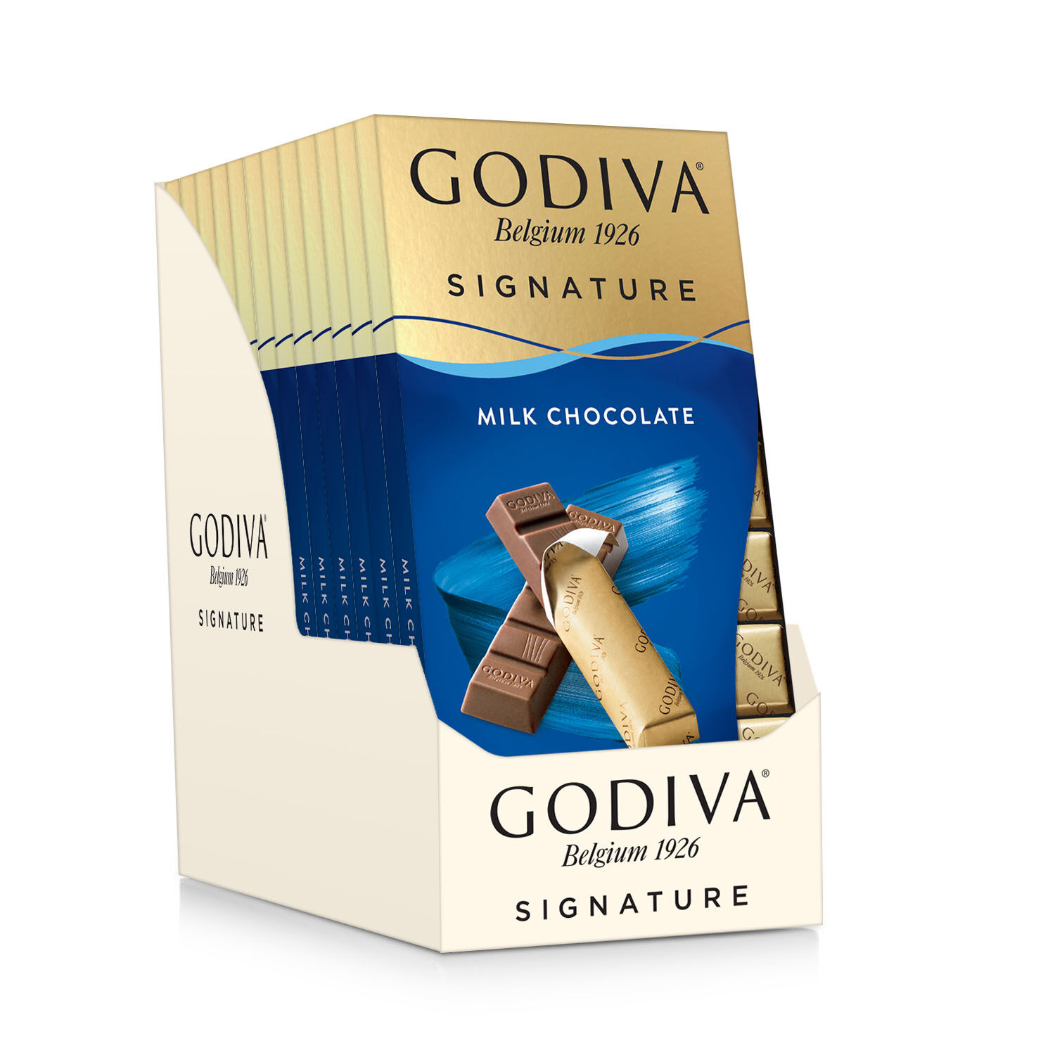 Chocolate Bars ngon nhất thế giới GODIVA Signature : Milk Chocolate 90g