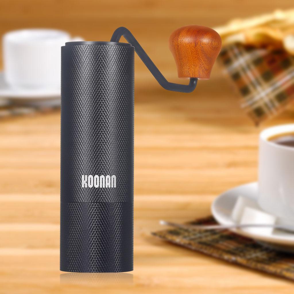 Portable Manual Coffee Grinder Handheld for  Espresso Black