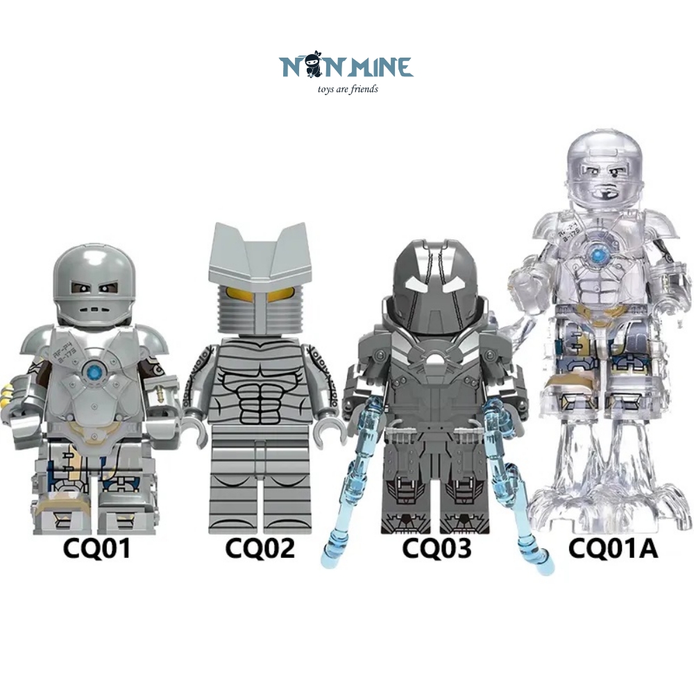 Minifigures Ironman Marvel Người Sắt Mark Nhân Vật Siêu Anh Hùng CQ03