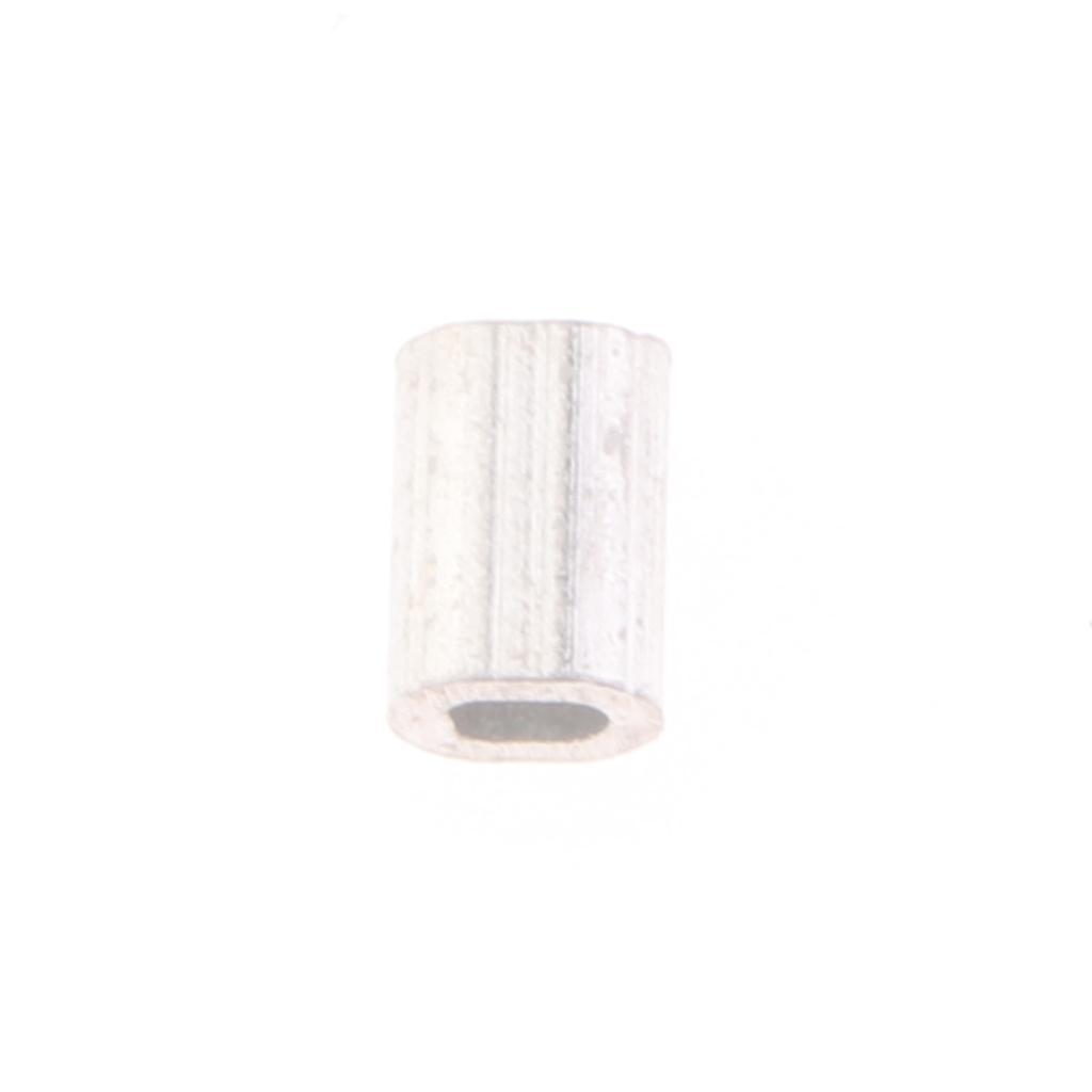 Fishing Single Barrel Aluminium  Fishing  Connector 0.8mm