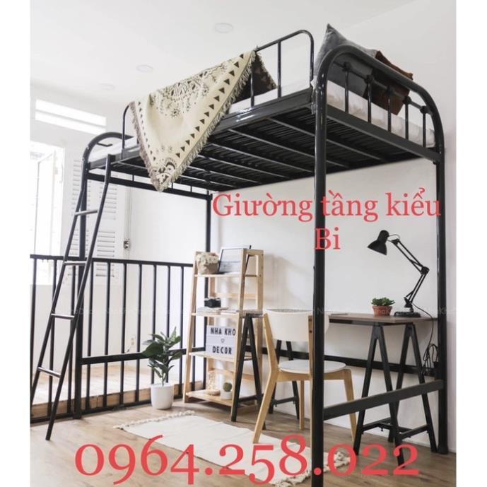 Giường Tầng Gác kiểu Bi Tròn - HCM