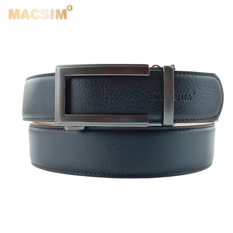 Thắt lưng nam da thật cao cấp nhãn hiệu Macsim MS024
