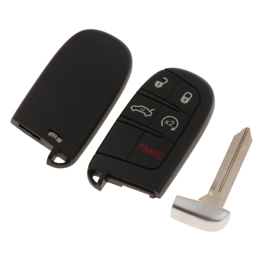 5 Buttons Key Fob Remote Cover Protector Shell Case Cover for