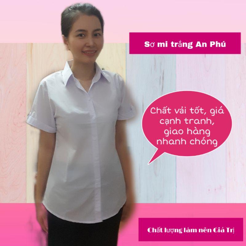 Áo sơ mi nữ học sinh sinh viên chất lượng vải đẹp form chuẩn - đồng phục học sinh, đồ đi học, sơ mi trắng