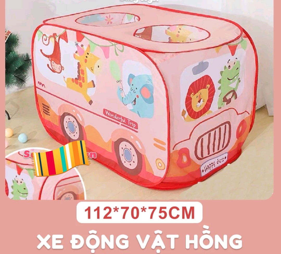 Lều Chơi Cho Bé TẶNG KÈM ĐÈN