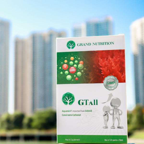 GTall - Nước tăng chiều cao GTall. Càng uống càng cao