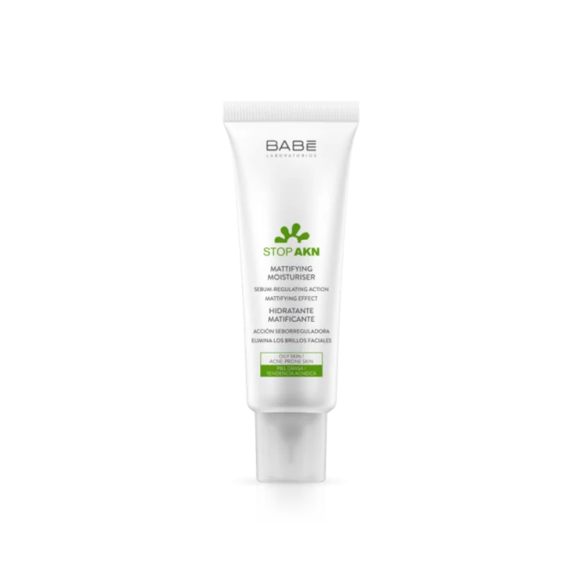 Kem dưỡng ẩm cho da dầu mụn BABE Stop AKN Mattifying Moisturiser