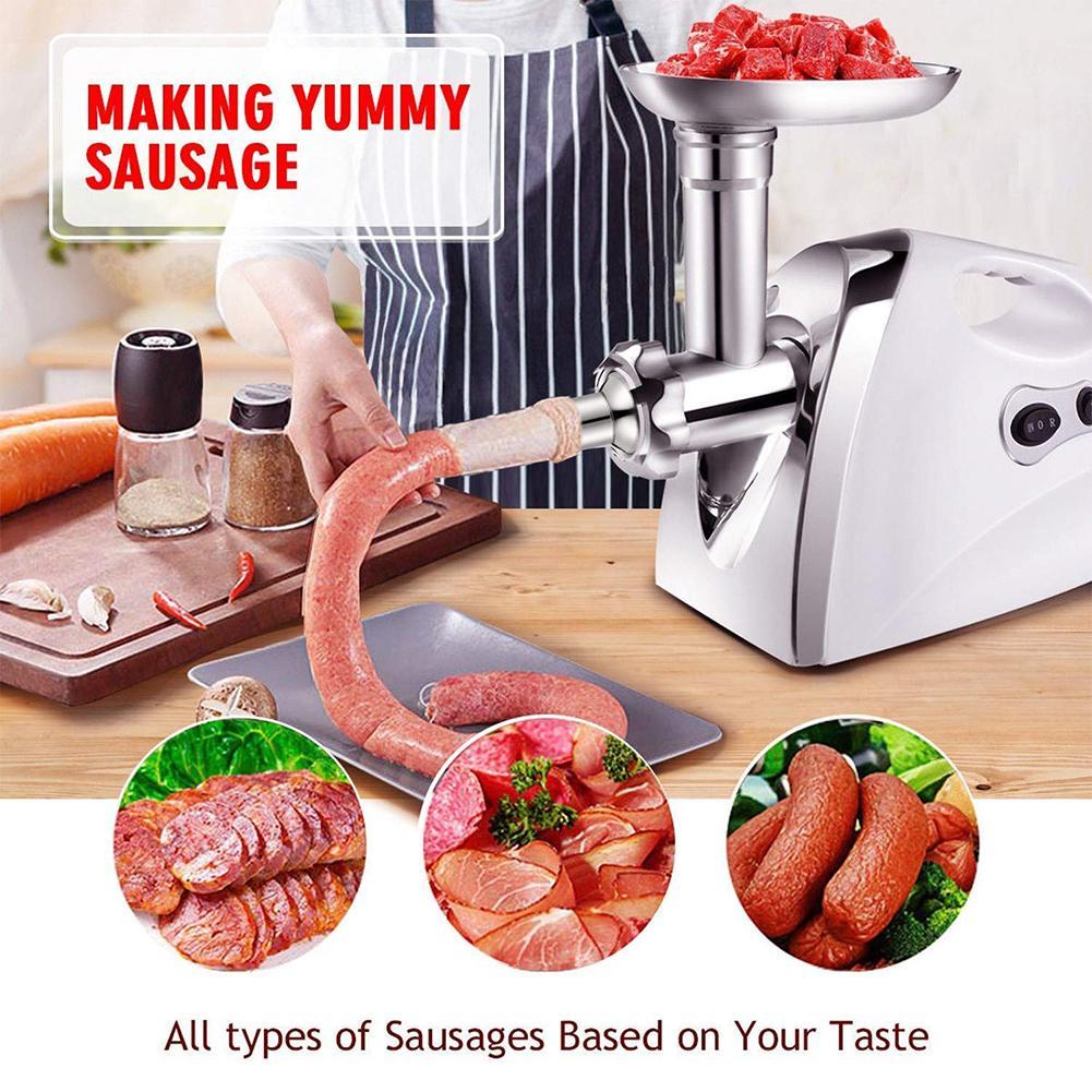 3 Cái/bộ Máy Xay Thịt Làm Xúc Xích Con Súc Sắc Làm Đầy Ống Xúc Xích Máy Làm Ống Tự Làm Xúc Xích Máy Làm Phễu Hút Vòi Phun Bếp Thịt Dụng Cụ