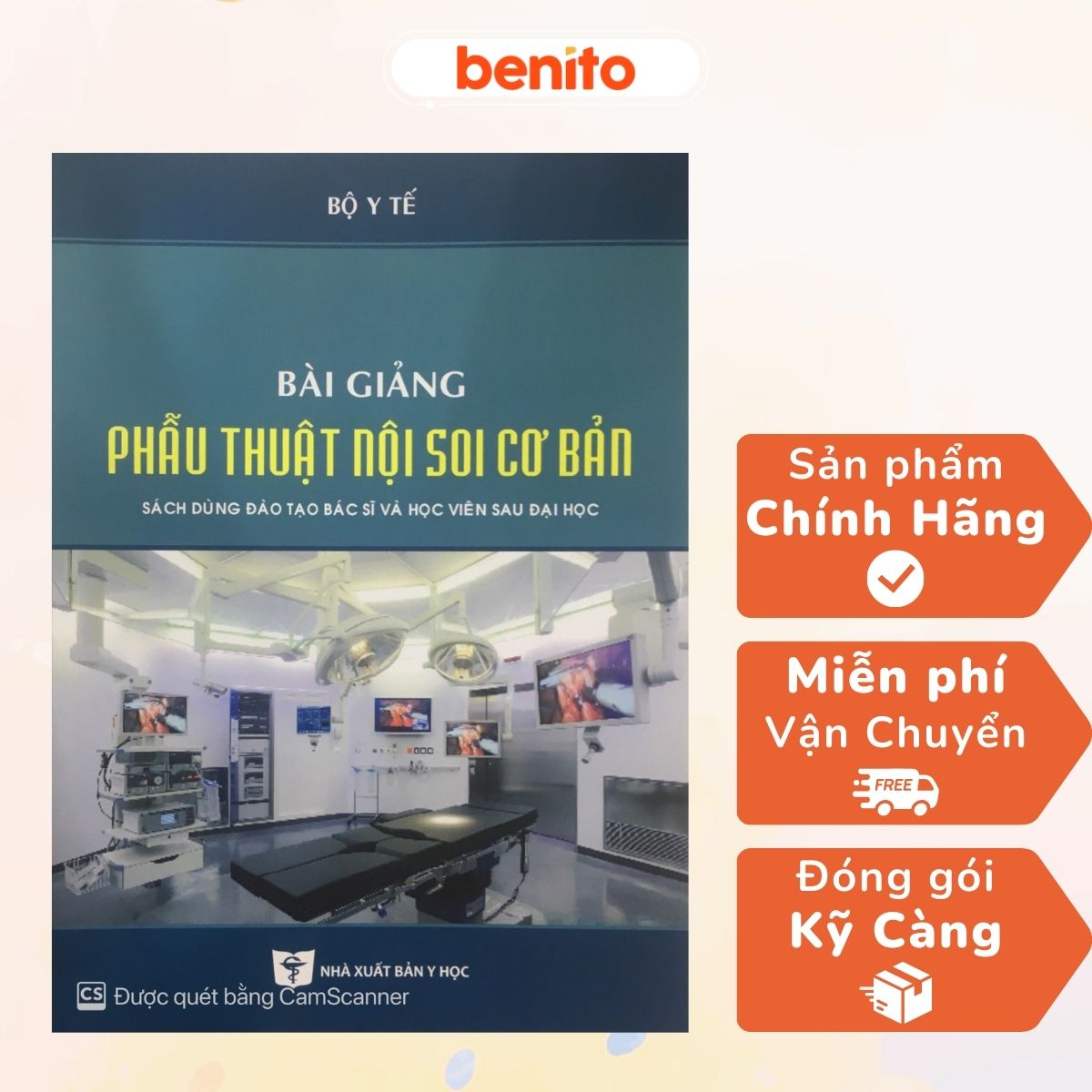 Benito - Sách - Bài giảng phẫu thuật nội soi cơ bản - NXB Y học