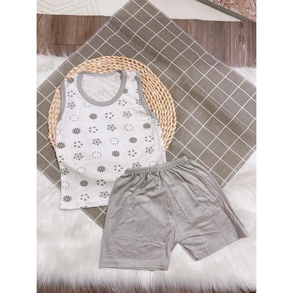 Set 3 Bộ ngắn tay cho bé Minky Mom  cho bé trai bé gái chất thun lạnh cao cấp siêu mềm siêu mát