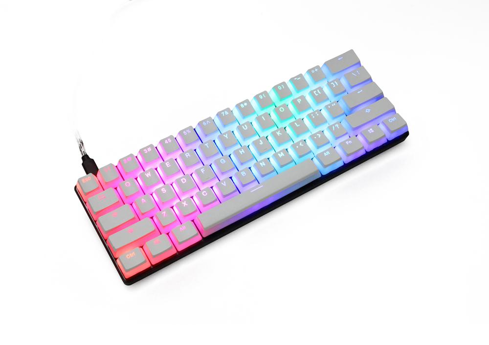 Bánh V2 Pbt Doubleshot Keycap Oem Backlit Cho Bàn Phím Cơ Trắng Gh60 Xi 87 Tkl 104 108 Ansi Iso Xd64 xd68 Bm60