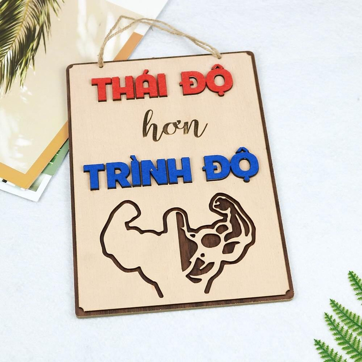 15 MẫuTranh gỗ tạo động lực cao cấp trang trí văn phòng 20x27cm