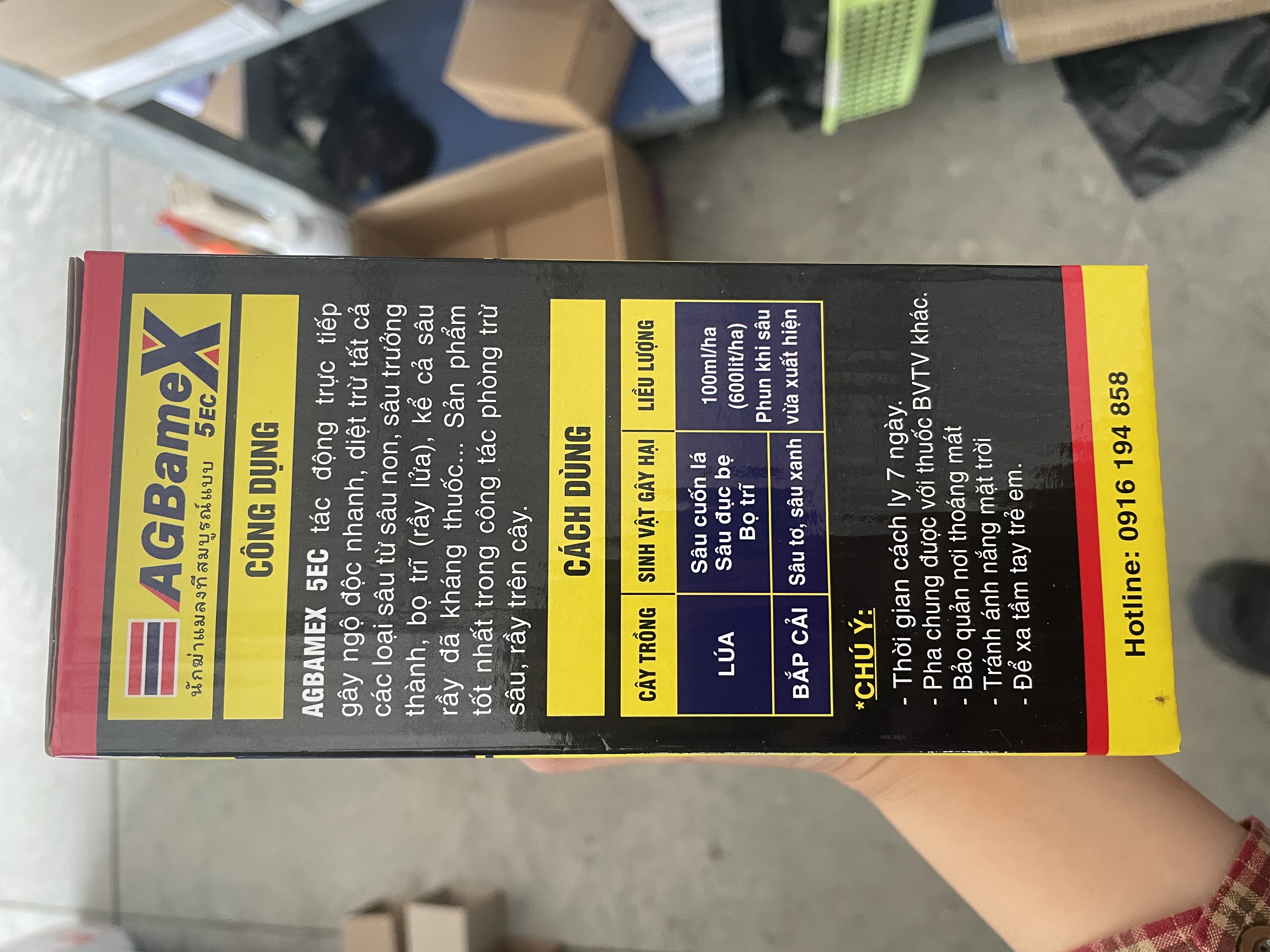 Thuốc trừ sâu Abamectin 5ec đặc trị sâu cuốn lá, đục bẹ, bọ trĩ, sâu tơ, sâu xanh