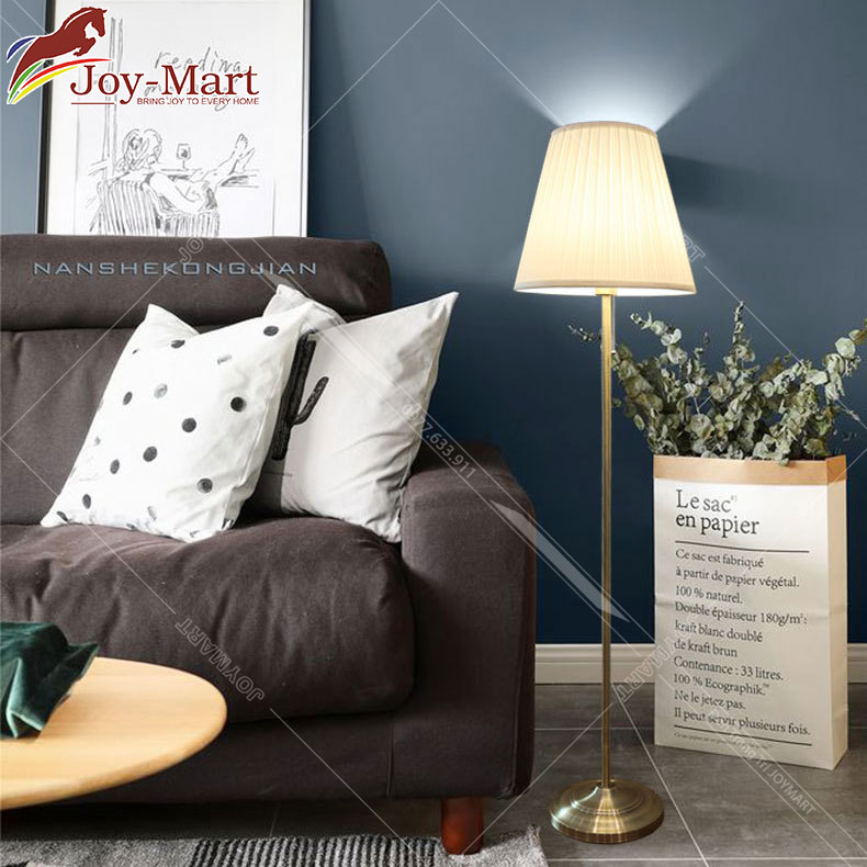 Đèn Cây Đứng Phòng Khách - Đèn Sàn Phong Cách Bắc Âu Kèm Bóng Led 5W Asia ML9018