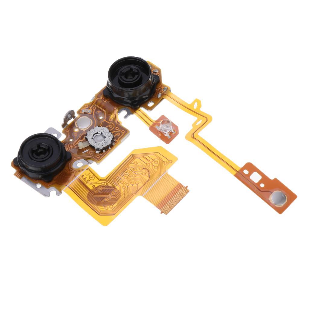Digital Camera Repair Cover ON/OFF Power & Shutter Button Flex Cable