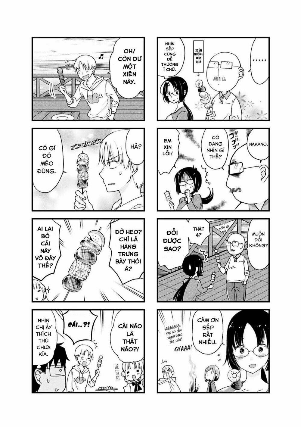 senpai nhỏ nhắn của tôi rất dễ thương chapter 9 6