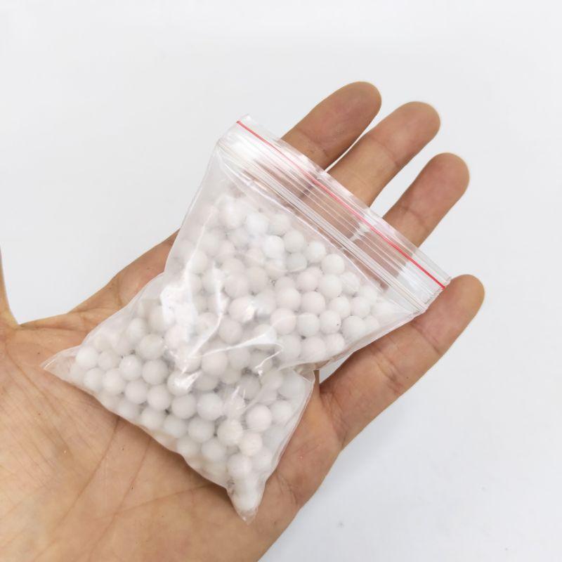Chậu trong suốt trồng cây xinh xắn, cây cẩm nhung trồng chậu, hạt đất nung nhiều màu rải chậu