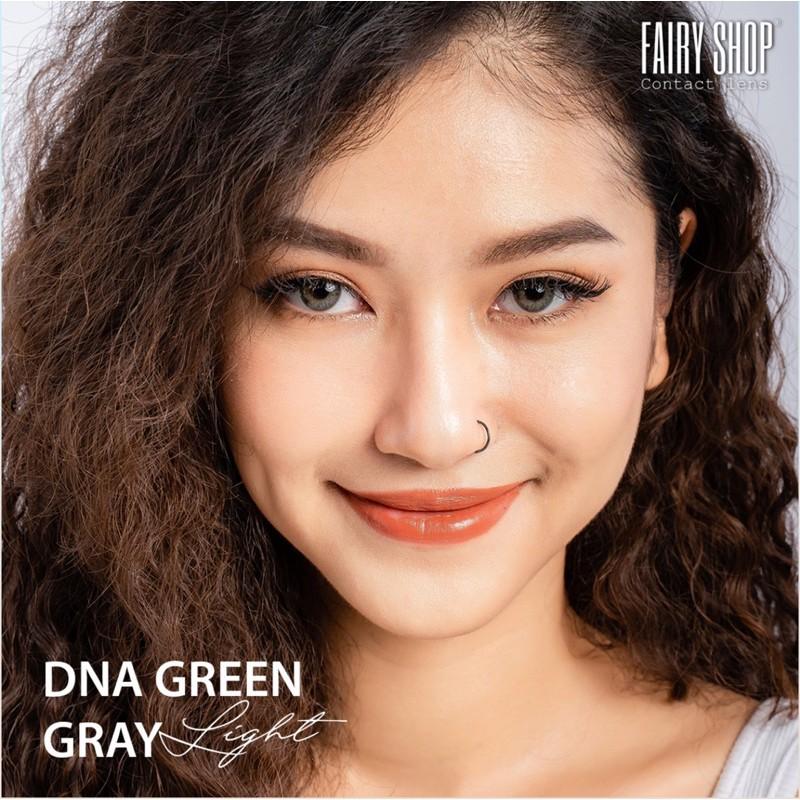 Kính Áp Tròng DNA TAYLOR GREEN GRAY light 14.0mm - Kính Áp Tròng FAIRY SHOP CONTACT LENS Độ 0 đến 6