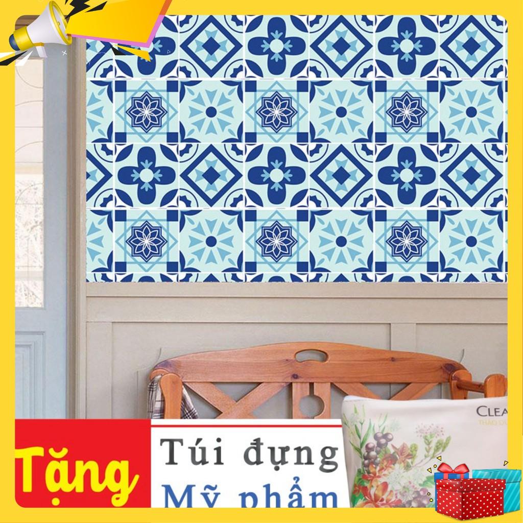 SẴN DECAL GẠCH BÔNG RETRO 36 Ô 20X20