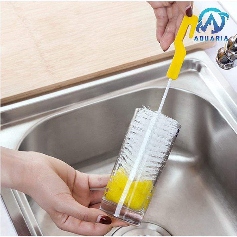 Dụng Cụ Cọ Rửa Bình, Ly Có Đầu Mút - Giao Màu Ngẫu Nhiên