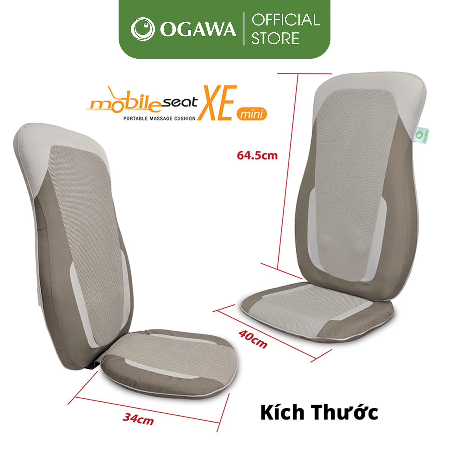 Đệm massage OGAWA Mobile Seat XE