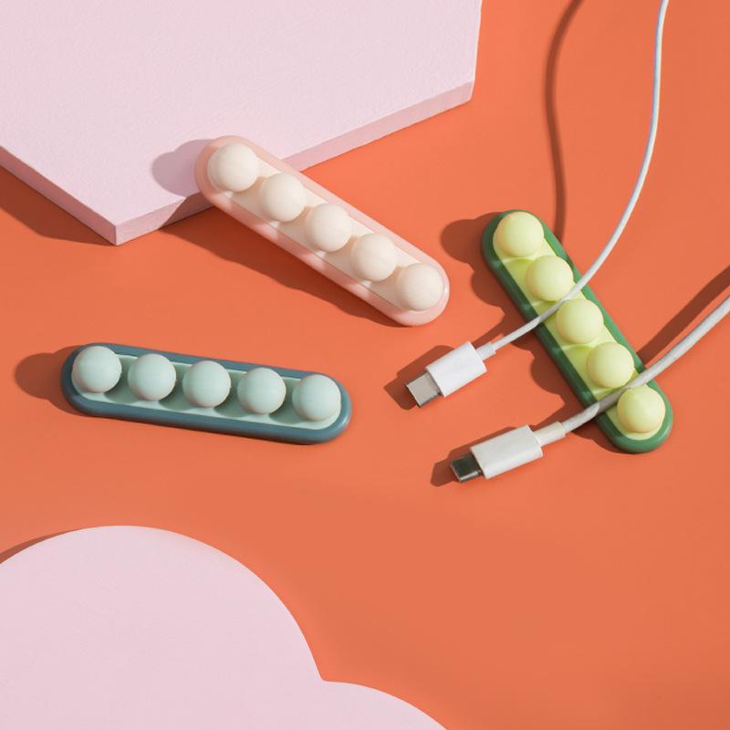 3 PC tự dính trên tường USB Tường có dây nền quản lý dây cáp CLIP clip thử nghiệm kìm polyvalent Cục thiết kế thời trang thiết kế thời trang