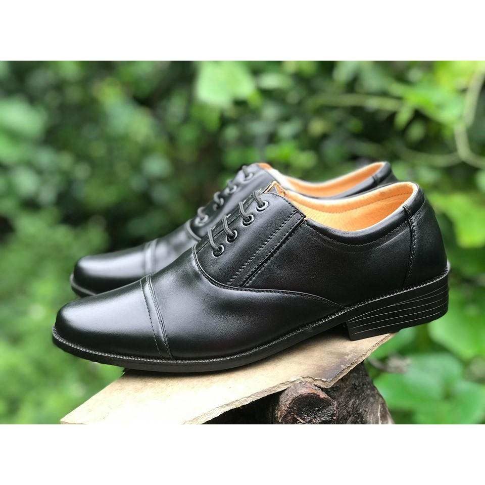 Giày nam Handmade da - 39-43 (màu đen)