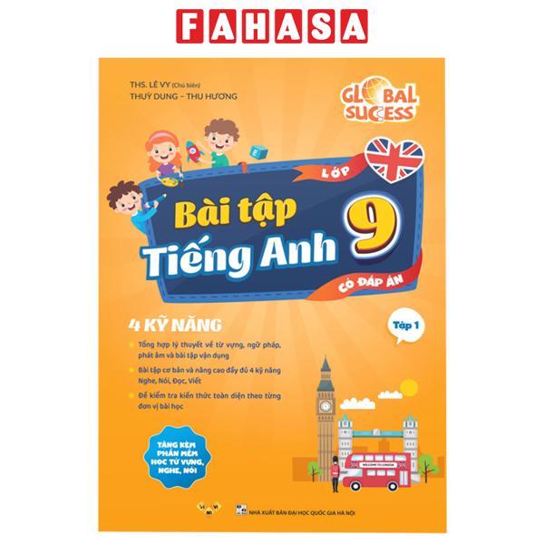 Sách - Global Success - Bài Tập Tiếng Anh 9 - Tập 1 (Có Đáp Án)