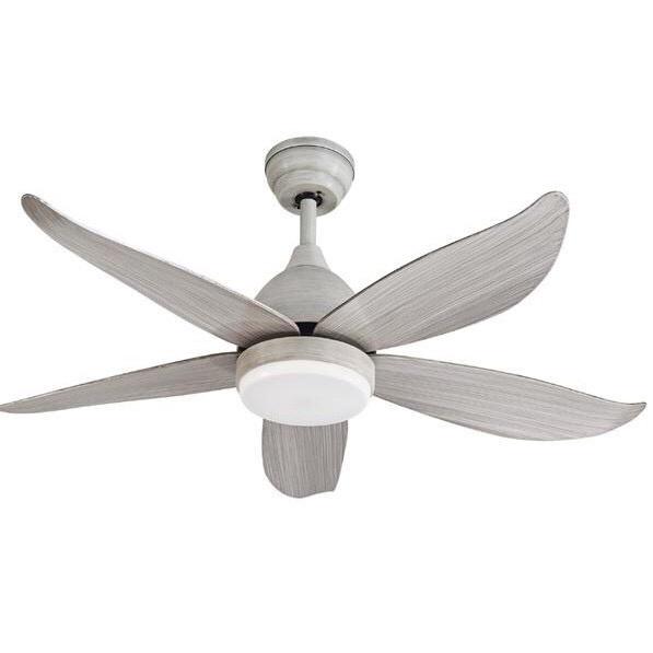 Quạt trần cánh xám trắng động cơ DC tiết kiệm điện