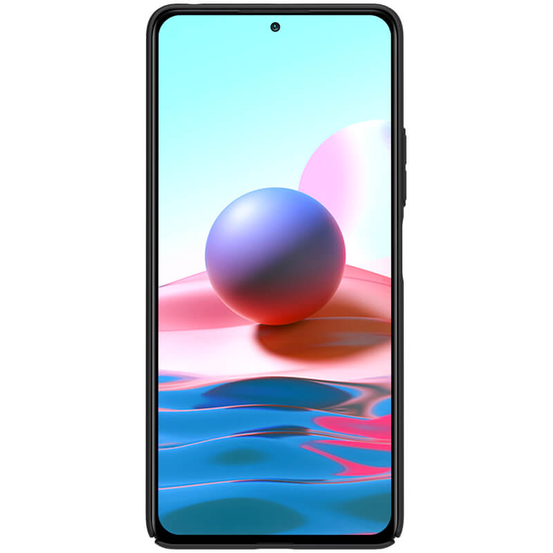 Ốp lưng cứng Nillkin cho Xiaomi Redmi Note 10 4G, Redmi Note 10S / Xiaomi Redmi Note 10 Pro 4G, Redmi Note 10 Pro Max tặng kèm kệ đỡ điện thoại - Hàng chính hãng