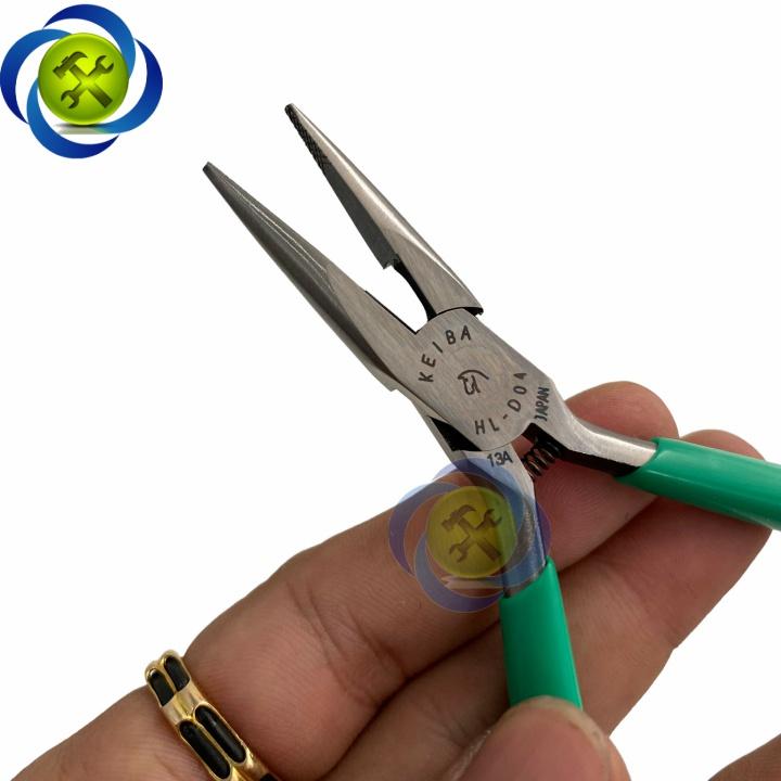 Kìm cắt mũi nhọn 120mm Keiba HL-D04 Nhật Bản