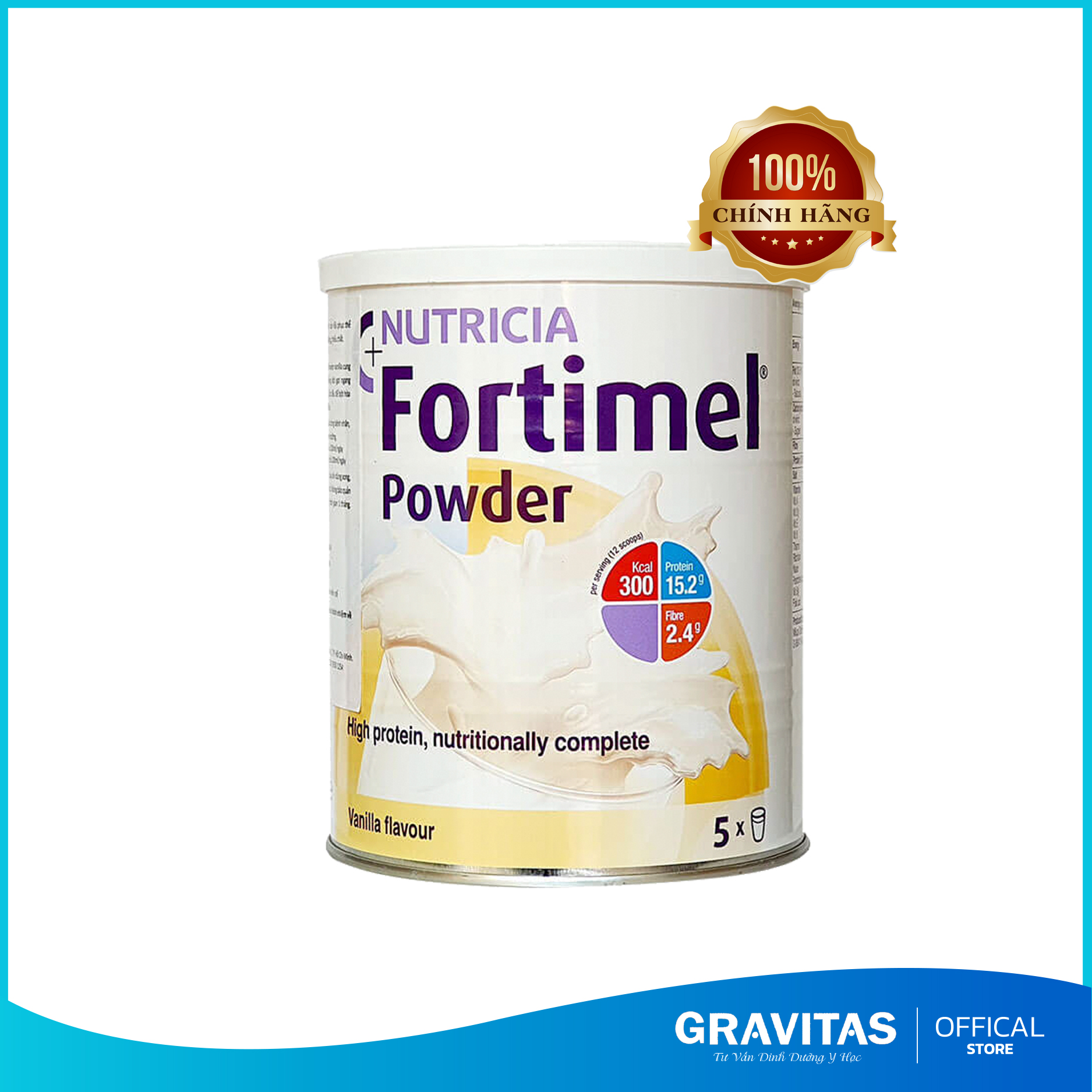 Sữa Fortimel Powder Vị Vanilla 335gm