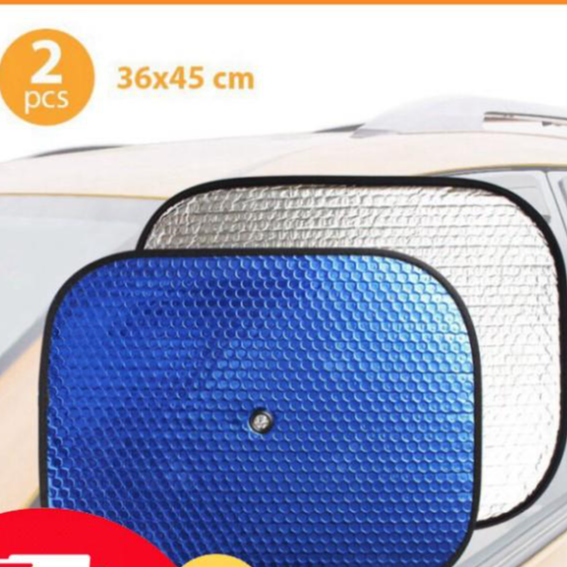 Combo 2 Tấm, miếng, màn che nắng cửa sổ bên xe hơi