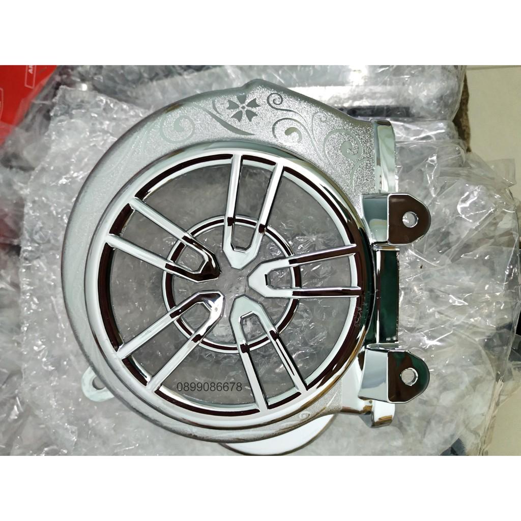 Ốp Két nước, Quạt gió Crom, Chrome Dành Cho Xe Vision 2014, 2015, 2016, 2017, 2018, 2019, 2020