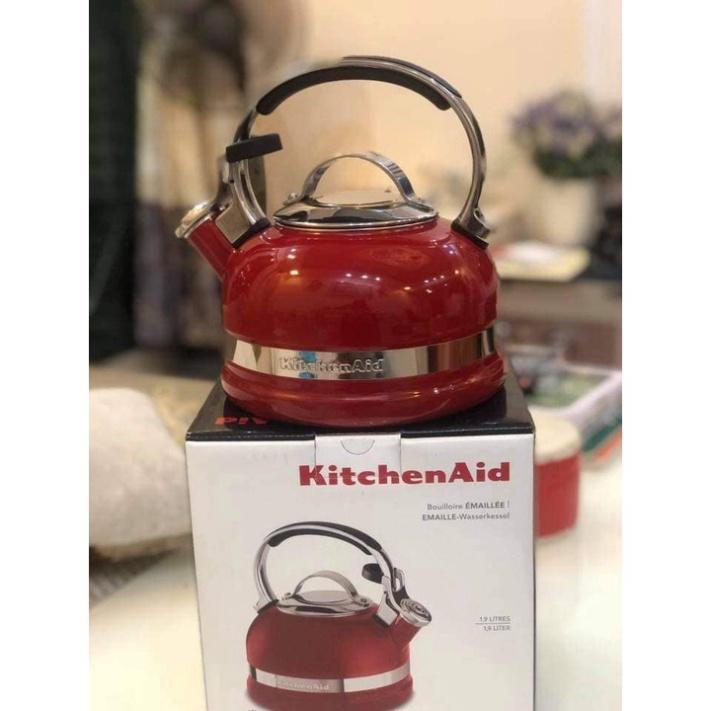 Ấm Đun Nước Bếp Từ KitchenAid STOVETOP, Dung Tích 1,9L, Chất Liệu Thép Không Gỉ, Nhập Đức