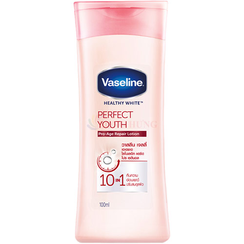 Sữa dưỡng thể Vaseline Healthy Bright Perfect Youth (100ml/350ml) - Hàng chính hãng
