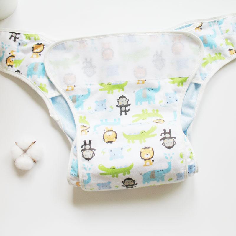 Chống Thấm Nước Tre Trưởng Thành Tã Vải Bao Có Thể Tái Sử Dụng Người Cao Tuổi Tiểu Tiện Thoáng Khí Sợi Tã