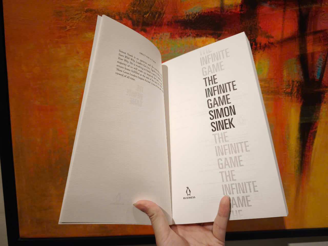 Sách - The Infinite Game by Simon Sinek/Amazon Editors' pick Best Nonfiction/Mathematics/Game Theory