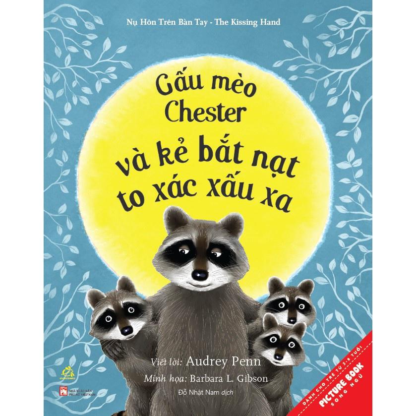 Sách - Combo 6 Cuốn Picture Book Song Ngữ Gấu Mèo Chester
