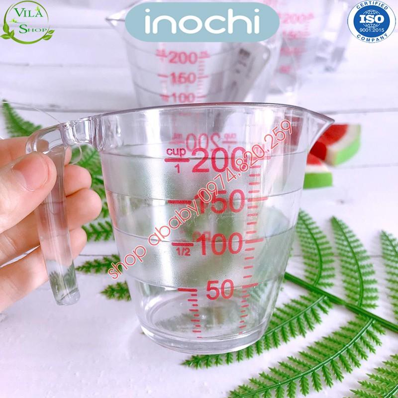 Cốc Đong Định Lượng Yoko Inochi, Cốc Đong Chia Vạch 500 Và 200 ml Nhựa Nguyên Sinh Chịu Lực Chịu Nhiệt Kháng Khuẩn