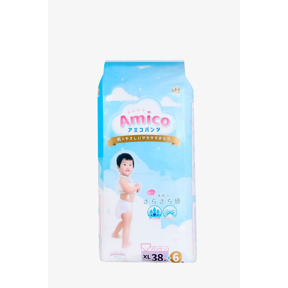 Tã quần Amico nội địa Nhật size XL38+6