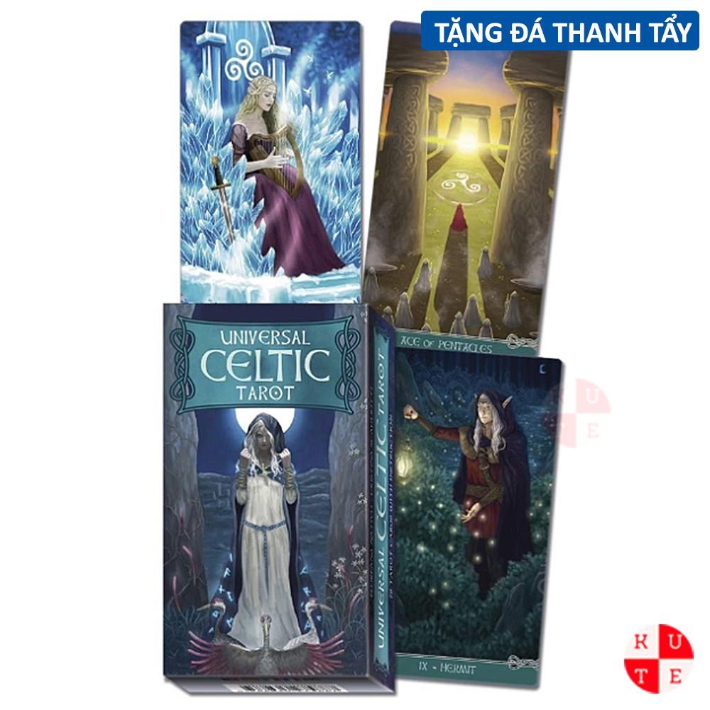 Bộ Bài Tarot Universal Celtic 78 Lá Bài Tặng File Tiếng Anh Và Đá Thanh Tẩy