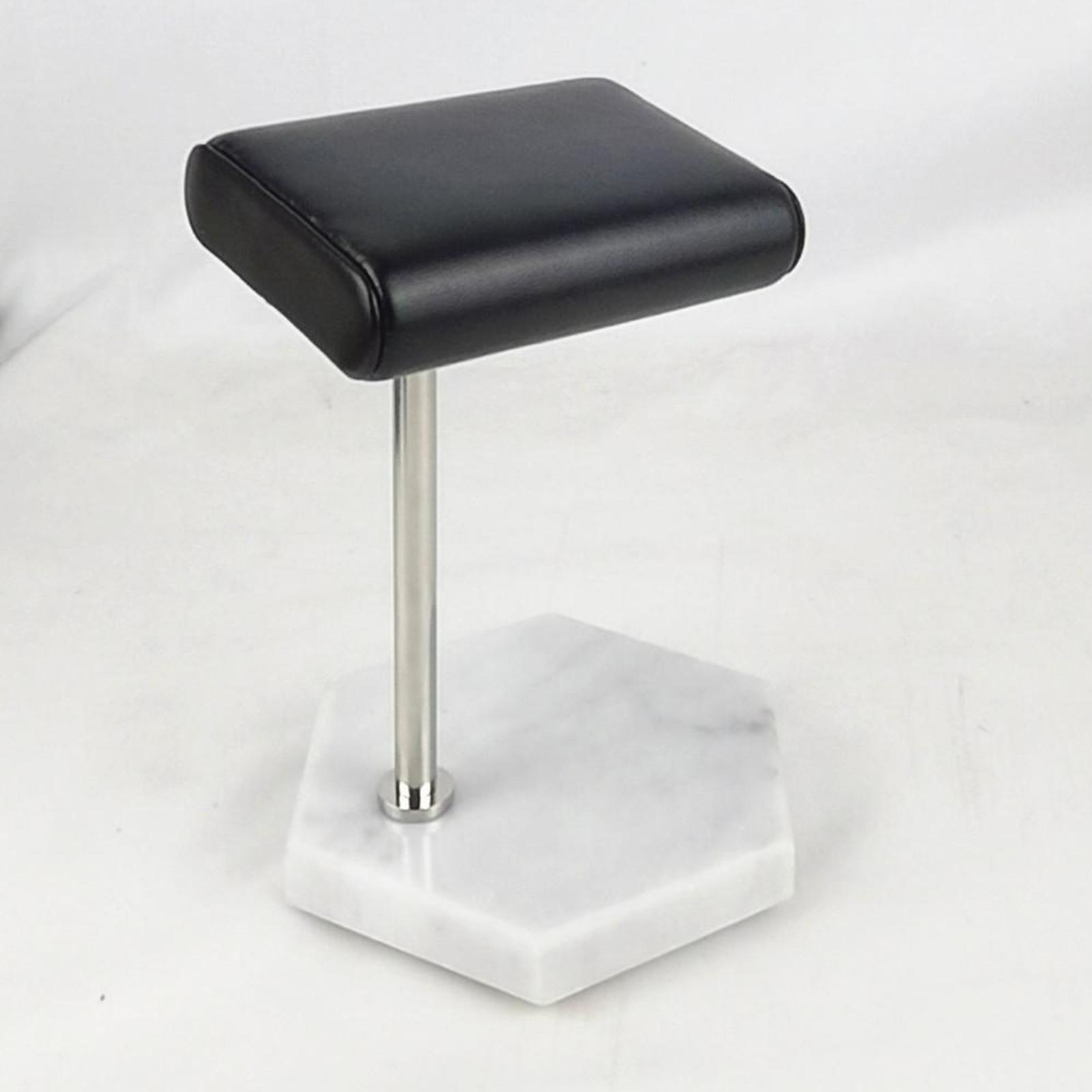 Watch Stand, Jewelry Holder Stand, PU Leather & Marble Watch Display Stand for Watches, Jewelry, Bracelets and Bangles