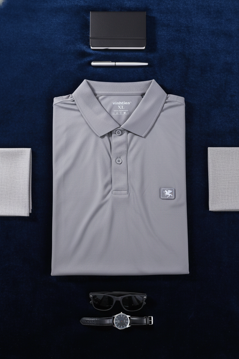 Áo Polo Nam Slim Fit Màu HR4-F098-23